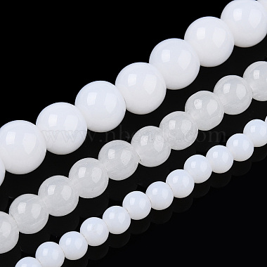 Imitation Jade Glass Beads Strands(GLAA-T032-J4mm-01)-5