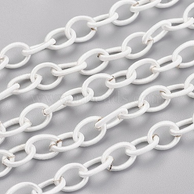 White Nylon Cross Chains Chain