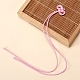 gros pendentifs en polyester avec pompon à nœud chinois(PW-WG21428-04)-1