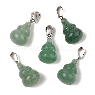 Natural Green Aventurine Pendants(G-B127-03P-12)-2