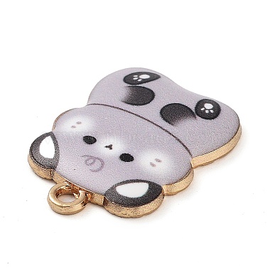 Rack Plating Alloy Enamel Pendants(FIND-Q099-13G)-3