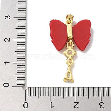 Pendentifs en laiton plaqué or véritable 18k(KK-Q009-06G-01)-4