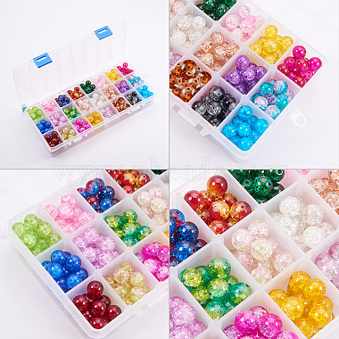 Spray Painted Crackle Glass Beads(CCG-PH0002-01-10mm)-4