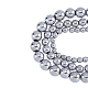 superfindings 3 tailles de perles d'hématite synthétiques non magnétiques galvanisées(G-FH0001-97)-1