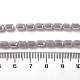 perles en verre plaquent brins(EGLA-D031-01C)-4