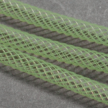 Plastic Net Thread Cord, Light Green, 10mm, 30Yards