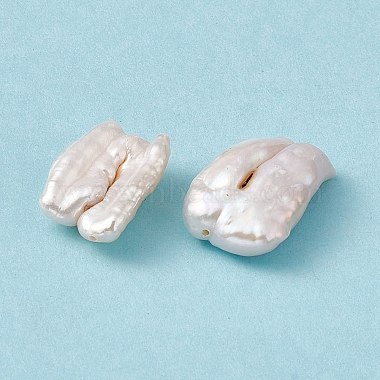 Perles de perles de keshi naturelles baroques(PEAR-N020-P30)-2