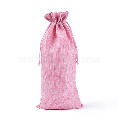 Rectangle Polyester Imitation Burlap Packing Pouches(ABAG-N009-01A-05)-3