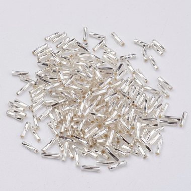 Perles de verre clairon tordues(X-SEED-E002-9mm-821#)-3