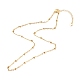 304 Stainless Steel Satellite Chains Necklace(NJEW-JN03594-02)-3