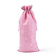 Rectangle Polyester Imitation Burlap Packing Pouches(ABAG-N009-01A-05)-3