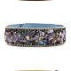 Flannelette Snap Bracelets(BJEW-N0011-003C)-1