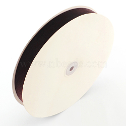 5/8 inch Single Face Velvet Ribbon, Coconut Brown, 5/8 inch(15.9mm), about 25yards/roll(22.86m/roll)(OCOR-R019-15.9mm-119)