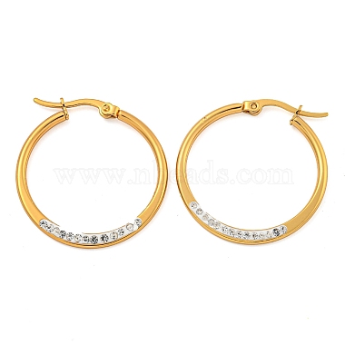 Ring 202 Stainless Steel Earrings