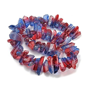Natural Dyed Quartz Beads Strands(G-G791-14K)-2