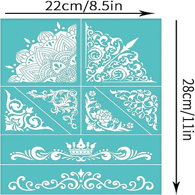 粘着性のシルクスクリーン印刷ステンシル(DIY-WH0338-036)-2