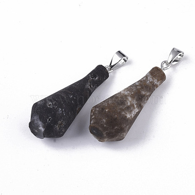 Natural Agate Pendants(G-S359-059P)-2