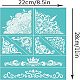 粘着性のシルクスクリーン印刷ステンシル(DIY-WH0338-036)-2