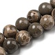 Natural Map Stone/Picasso Stone Beads Strands(G-R494-A24-04)-1