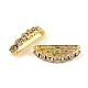 Brass Crystal Rhinestone Spacer Bars(RB-T019-02B-G)-2