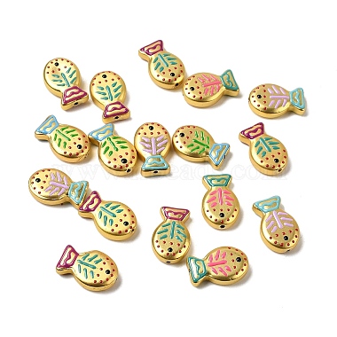 Baking Paint Glass Enamel Beads(GLAA-B035-01)-1