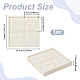 4-Slot Microfiber Ring Organizer Display Stands(ODIS-WH0050-15C-01)-2