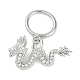 Brass Micro Pave Clear Cubic Zirconia Toggle Clasps(KK-K391-06P)-1