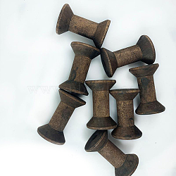 Wooden Bobbins, DIY Sewing Tools, Coffee, 20x30mm(SENE-PW0020-10A)