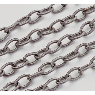 RosyBrown Elastic Fibre Cross Chains Chain