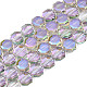 Electroplate Translucent Glass Beads Strands(EGLA-N002-27-D01)-1