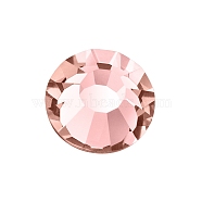 Preciosa&reg Crystal Hotfix Flatback Stones, Czech Crystal, Round(438 11 612 Chaton Rose VIVA 12 &reg), 70030 Rose Peach, SS6(1.9~2.1mm)(Y-PRC-HSS6-70030)