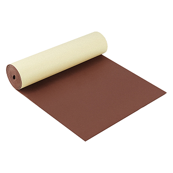 Adhesive EVA Foam Sheets, for Art Supplies, Paper Scrapbooking, Cosplay, Halloween, Foamie Crafts, Coconut Brown, 300x2mm, about 2m/roll