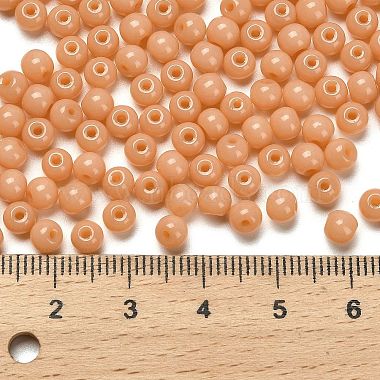 Opaque Colours Glass Seed Beads(SEED-C001-02B-03)-4