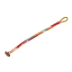 Handwoven Gradient Braided Polyester Cord Pendant Decorations(HJEW-F026-01B)-1