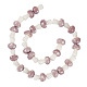 1brins de perles fil&eacute;es &agrave; la main(LAMP-TA0001-84I)-1