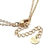 Golden 304 Stainless Steel Cable Chains Double Layer Necklace(NJEW-Z027-01B)-3