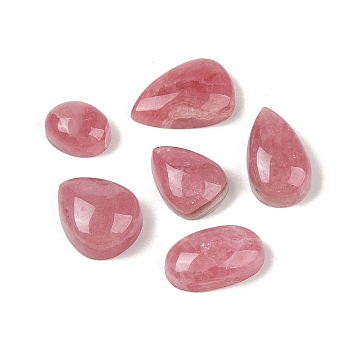 Natural Argentina Rhodochrosite Cabochons, Mixed Shapes, 13.5~21x9~15x5.5~7mm