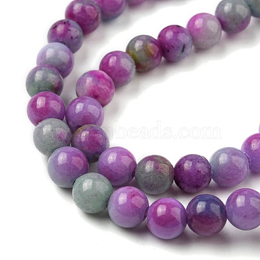 Jade Beads Strands(G-D264-6mm-XH06)-5