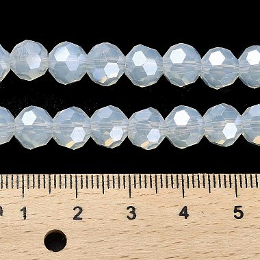 perles en verre plaquent brins(EGLA-A035-J8mm-A06)-4