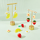 Chgcraft bricolage fruits balancent des kits de fabrication de boucles d'oreilles(DIY-CA0004-11)-4