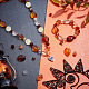 Pandahall Elite 390pcs 15 perles acryliques transparentes de style(TACR-PH0001-29)-5