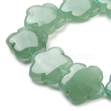 naturelles aventurine verte brins de perles(G-F769-U01-02)-4