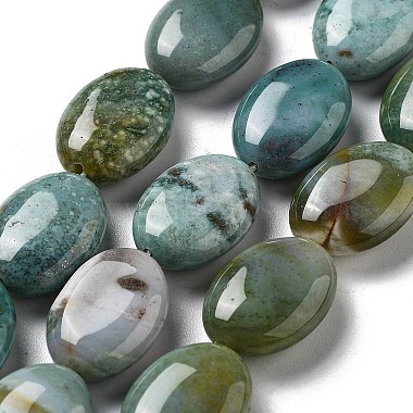 Oval Indian Agate Beads