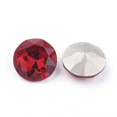 Spitze Rückseite u. Rückseite überzogene k9 Glasrhinestone Cabochons(RGLA-J012-8mm-501)-3