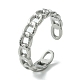 Non-Tarnish 304 Stainless Steel Open Cuff Ring(RJEW-L110-040P)-1