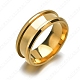201 Stainless Steel Grooved Finger Ring Settings(STAS-TAC0001-10E-G)-1