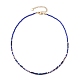 Bohemian Style Natural Lapis Lazuli Beaded Necklaces(NJEW-JN04658-04)-1