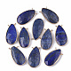 Pendentifs en lapis lazuli naturel(G-S359-055C)-1