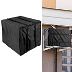 Nylon Outdoor Air Conditioning Cover, Black, 554x395x420mm(AJEW-WH0752-322)