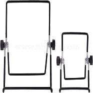 Fingerinspire Ductile Metal Display Stand, for Photo Frame Display, Black, 2boxes/set(ODIS-FG0001-20B)